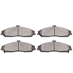 cciyu D731 Front Semi-Metallic Disc Brake Pads Kit