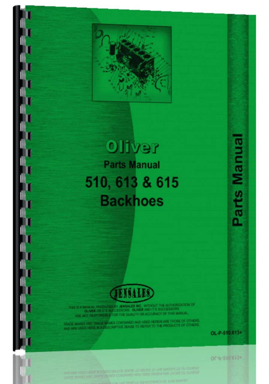 Oliver 613 Backhoe Parts Manual Paperback – May 25, 1988