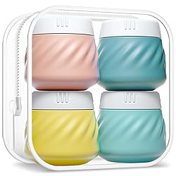 Gemice Travel Containers for Toiletries, Silicone