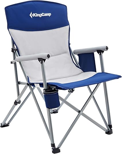 hard arm folding camp chair