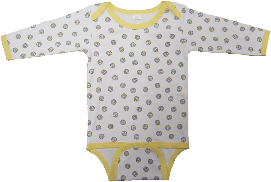 NESJE Baby Onesie with Swedish Flag Balls 18 Months