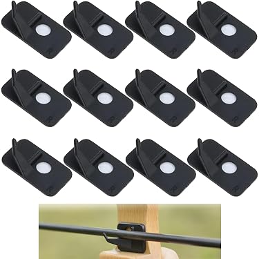 Lot De 6 Reposes-Flèches Plastique Adhésif – Main Gauche – Pour Arc à Poulies & Classique