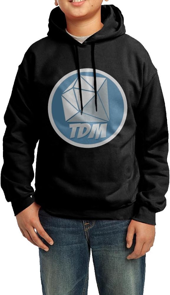 Daniel Middleton DANTDM Logo Youth's Beautiful Hooded Sweater Black