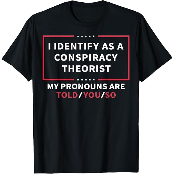 Amazon.com: Womens I No Longer Identify As A Conspiracy Theorist