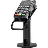 CTA Digital Universal Credit Card Reader Stand - Reader Terminal Stand for Verifone, Ingenico &amp; Pax POS Stations - Bolt Down or Adhesive Anti-Theft Security - Easy Install