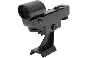 YUEHISY Red Dot Finderscope, LED Dot Viewfinder with for Astronomical Telescopes, Compatible with 80EQ SE SLT PS Series