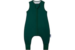 HIBBY Rayon from Bamboo Baby Sleep Sack with Feet & Legs | 1.0 TOG | Luxuriously Soft