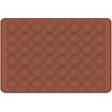 AxeSickle 1 Pcs Macaron Silicone Mat Baking Mold for Macarons Making 48 Capacity