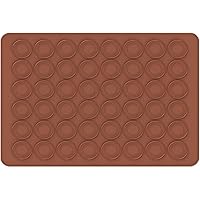 AxeSickle 1 Pcs Macaron Silicone Mat Baking Mold for Macarons Making 48 Capacity