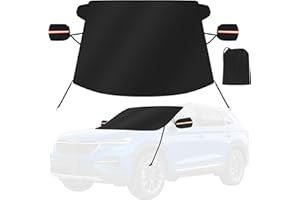 Housse de pare-brise de voiture pour pare-brise avant de voiture, tissu Oxford 600D, imperméable, accessoires de voiture d'hi