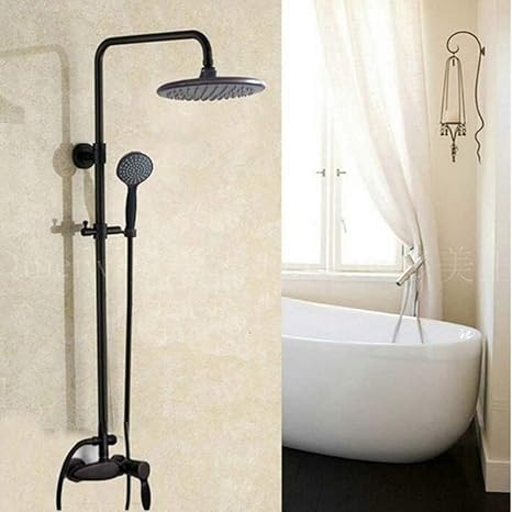 BTBHBI Grifos de Ducha, Mezclador de Grifo de Ducha de latón Macizo de