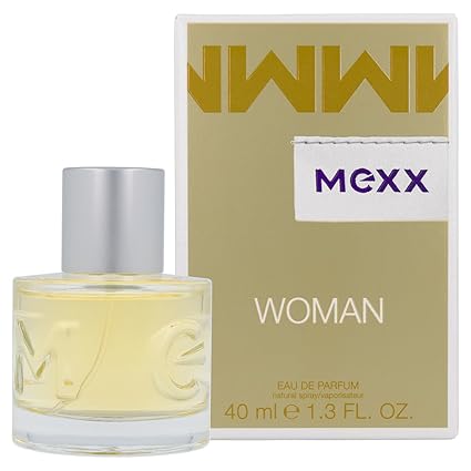 Mexx Woman – Eau de Parfum Natural Spray – Blumig-frisches Damen Parfüm mit Zitrone, Rose und Jasmin – 1 er Pack (1 x 40ml)