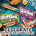 SKITTLES & STARBURST Candy Full Size Variety Mix 18 Pieces