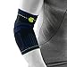 Bauerfeind Sports Elbow Support - Elbow Brace for Pain Relief and Support - Pads for Enhanced Comfort - Targeted Compression - Lightweight & Durable - Black/Navy, Large