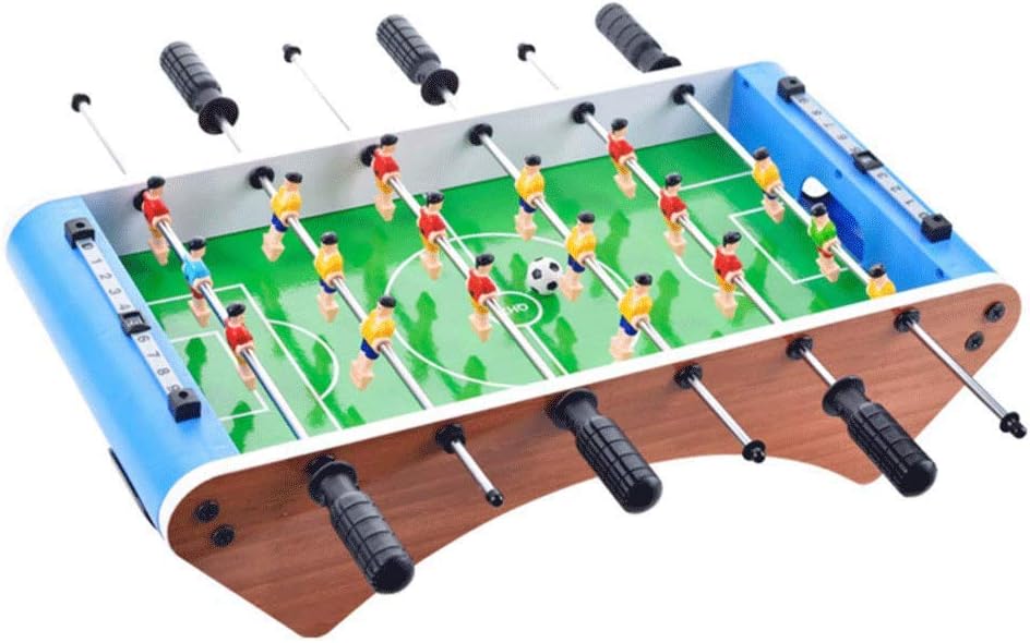 JWDYA Juego de futbolín de Mesa, for niños Adultos, 6 Polos ...