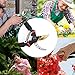 EONLION Pruning Shears, 8 Inch Professional Sharp Bypass Garden Shears, Hand Pruner, Tree Trimmers Secateurs, Clippers, High-Carbon Steel, Premium Titanium