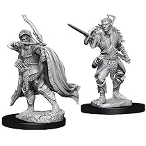WizKids D&D Nolzur's Miniature: Changeling Cleric Male - Unpainted, Primed Figure For Dungeons & Dragons (Small Size) - View #7