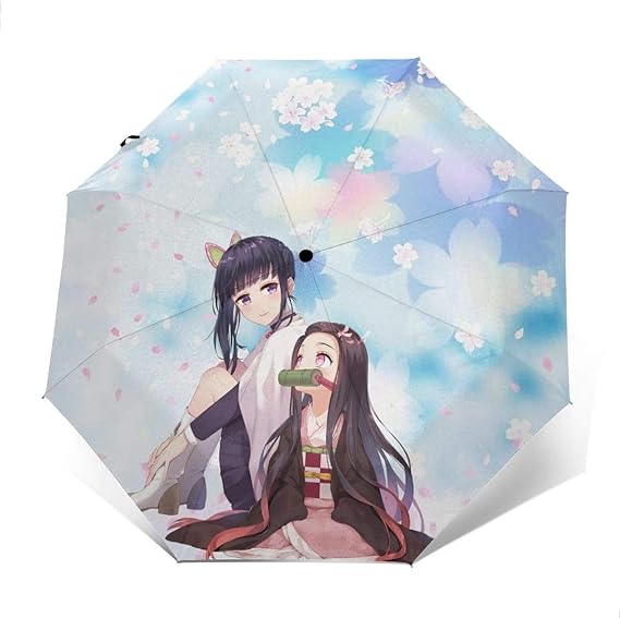Amazon Co Jp 鬼滅の刃 日傘 折りたたみ傘 自動開閉 Uvカット 晴雨傘 8本骨 ワンタッチ シンプル 折れにくい 男女兼用 折り畳み傘 濡れない 可愛い折り畳み日傘 晴雨兼用 遮光 遮熱 耐風 軽量 自動傘 抗強風 服 ファッション小物