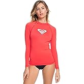 Roxy All Ages Long Sleeve Compression Fit Rashguard UPF 50+ Quick Dry Recycled Swim Shirt