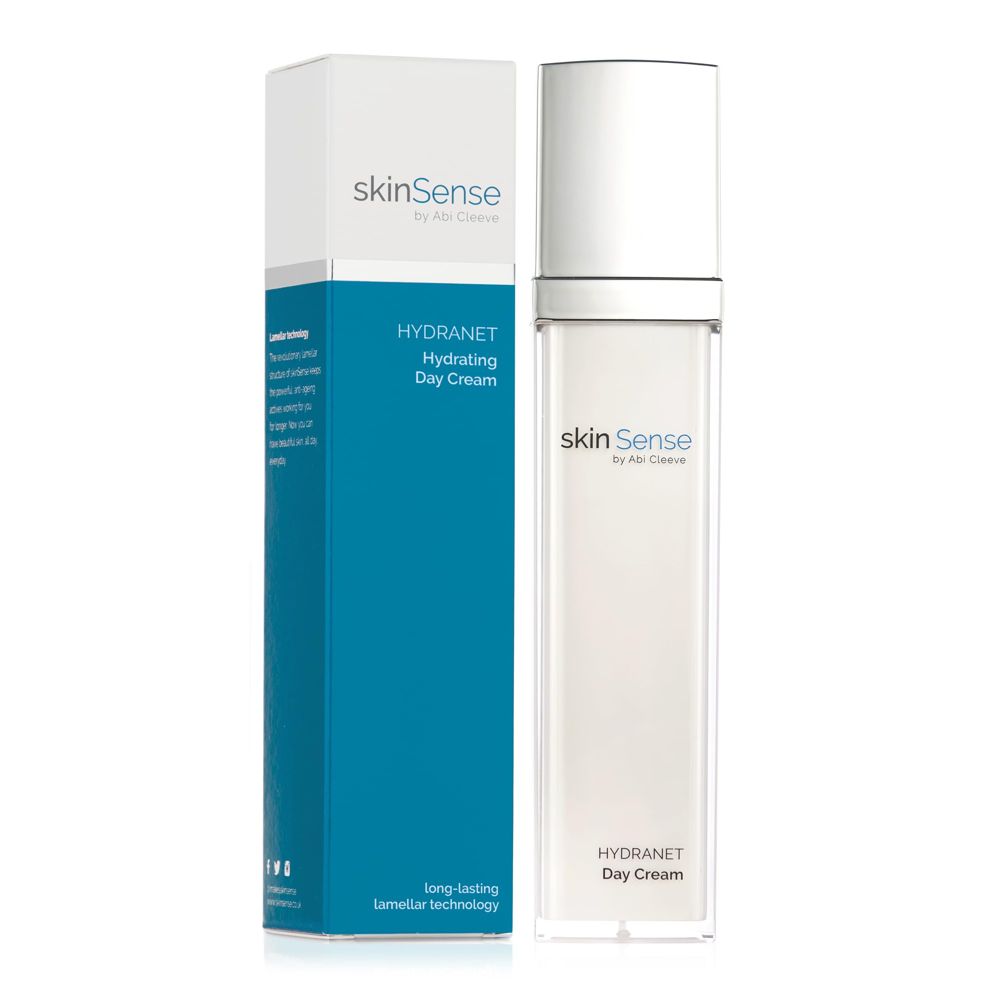 SkinSense Hydranet Day Cream 50ml, Hydrating Moisturiser for Women, Moisturising Day Cream, Anti Wrinkle Face Cream, Light Facial Lotion