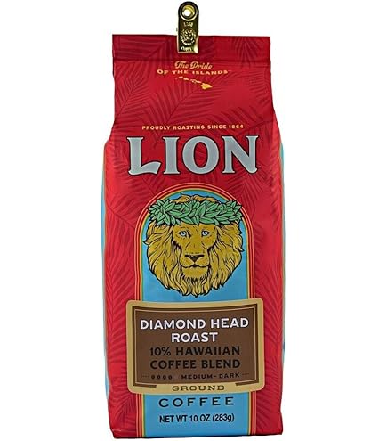Amazon.com : Lion Coffee French Roast, Dark Roast Ground Coffee, A