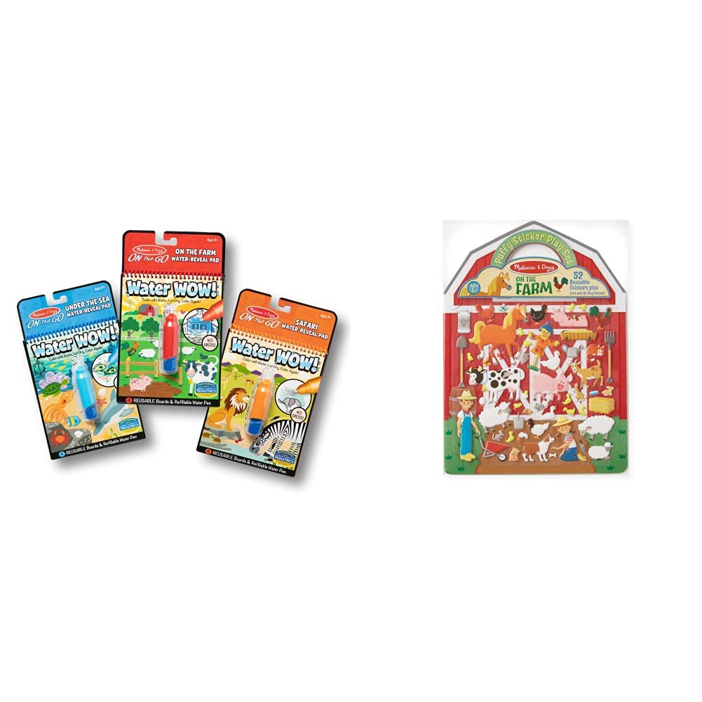 Melissa & Doug Water Wow! - Water Reveal Pad Bundle