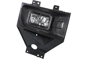 Halogen Front Fog Light Replacement for F-250 F-350 F-450 Super Duty 2017-2019 Passenger Right Side Fog Lamps Assembly Replac