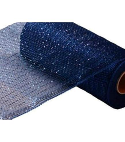 RUBAN MAILLE En Toile De Jute Poly 10 Pouces X 10 Yards - Orange Vif - Pour Décorations Couronne