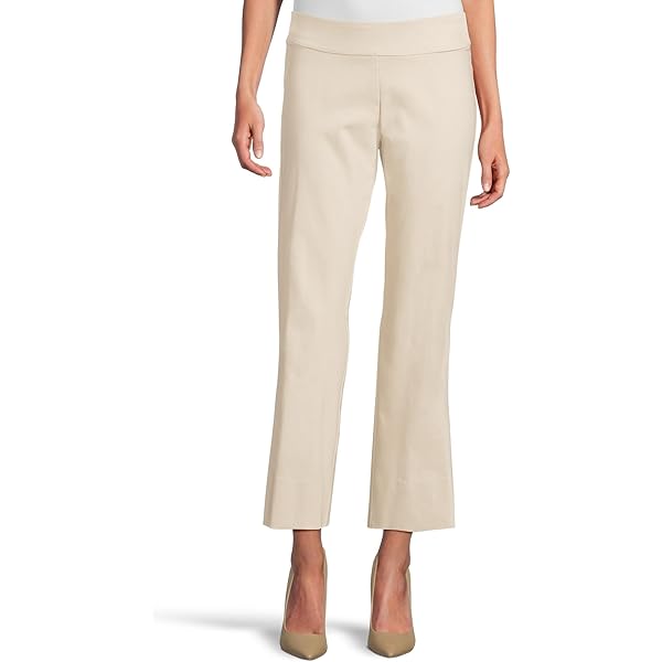 Krazy Larry Stretch Linen Wide Ankle Pink Stripe 16 at Amazon