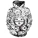 King Fury Hoodies Hoodies Sweatshirt Autumn Winter Men's Long Sleeve Pullovers 3d Print Tracksuit Plus Size