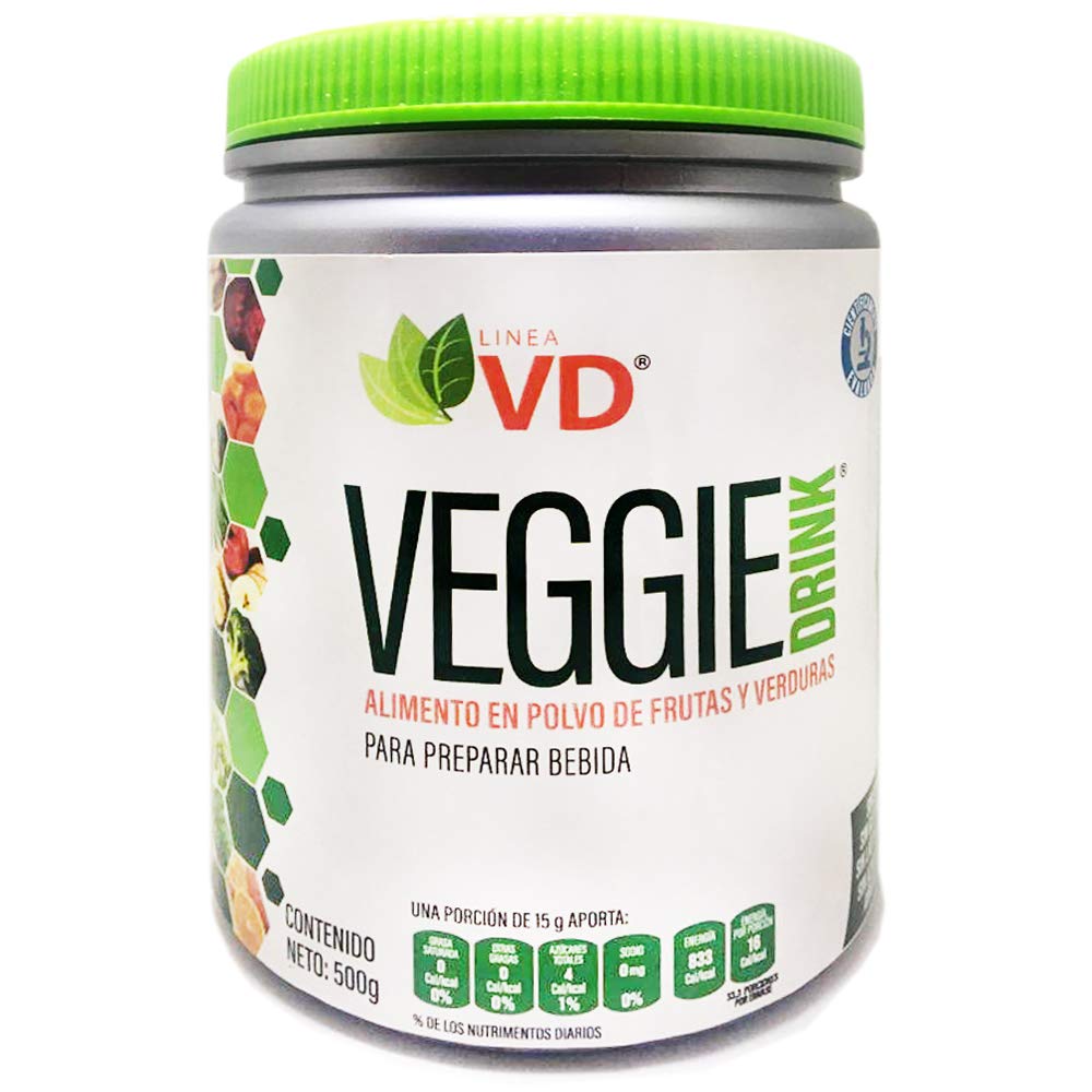 Veggie Drink Powdered Fruit and Vegetable Food to Prepare