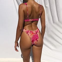 Bathing Suits for Women Deep V Neck Sexy Two Piece