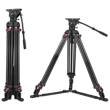 Vbestlife - Trípode para cámara VBESTLIFEProfessional, con Placa ...