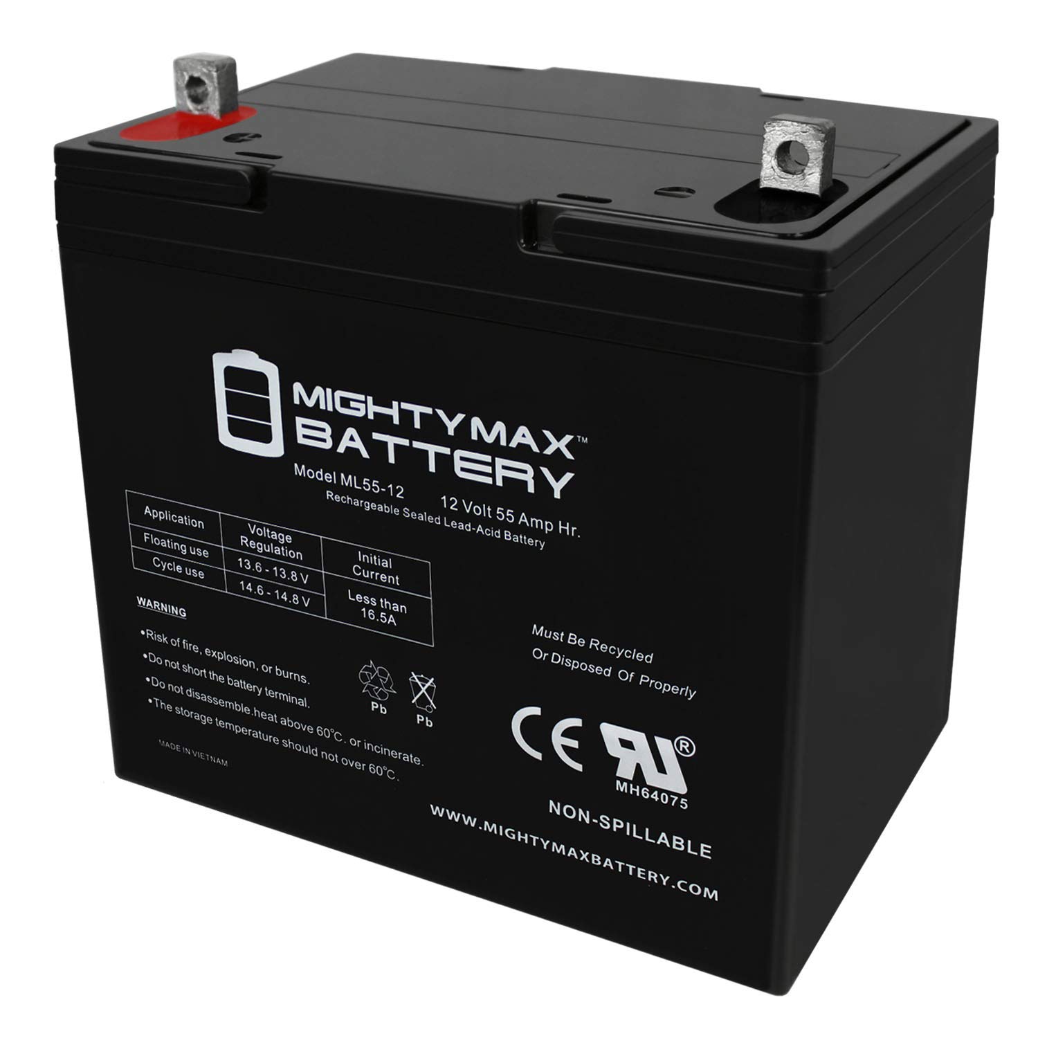 Electric Motorcycle For Kids Mighty Max 6V 7AH Replacement Battery