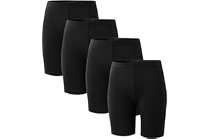 Coralup Girls Shorts Bike Shorts Summer Solid Color