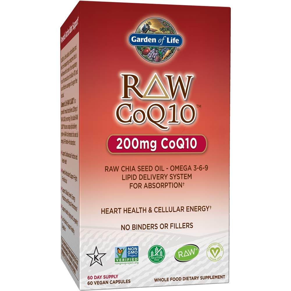 CoQ10 en bruto, 200 mg, 60 Caps Veggie - Jard_n de la Vida ...