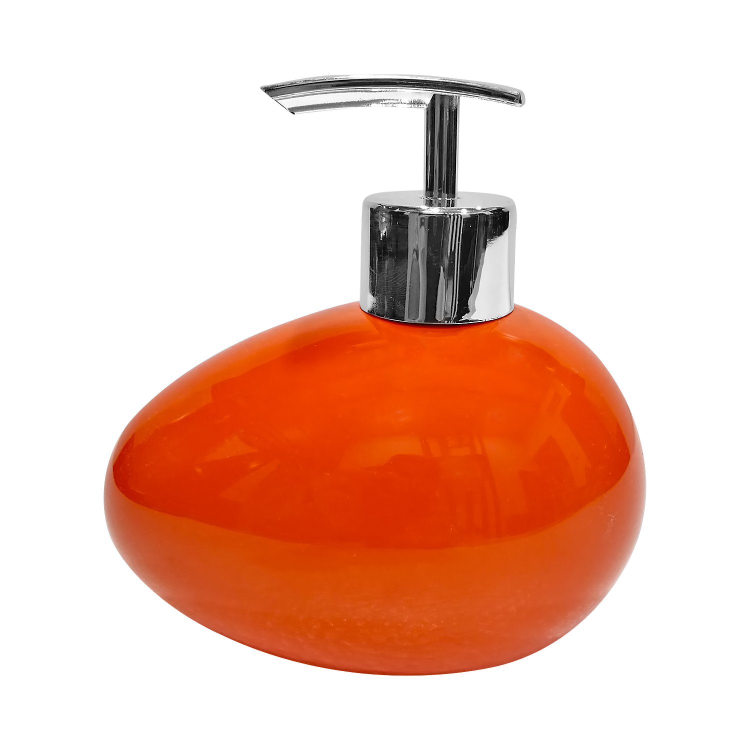 Okayji Ceramic Liquid Soap Dispenser (Orange) Amazon.in Home & Kitchen