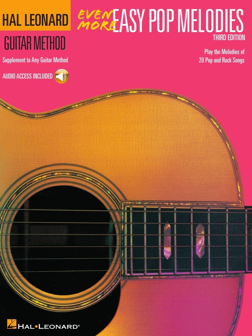 Even More Easy Pop Melodies Third Edition (Hal Leonard Guitar Method) (Includes Online Access Code)