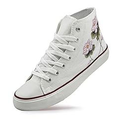 rosyclo Women's High Top Canvas Sneakers Fashion