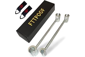 FTTPOOF 2pcs Door Hinge Adjustment Tool, Hinges Gap Adjusting Wrench, Door Hinge Repair Spanner, Door Hinge Cut Out Tool for Flag Hinge, Perfect for Precise Door Alignment (14mm-18mm, 23mm-25mm)