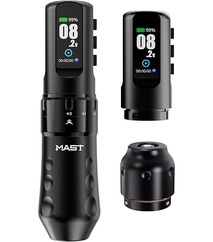 Amazon.com: Mast Tattoo Flip3 Wireless Tattoo Machine Kit, 7