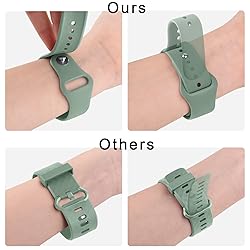 Vancle Silicone Bands Compatible with Fitbit Versa