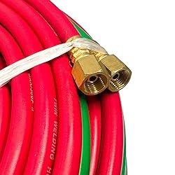 50ft Twin Welding Torch Hose Oxy Acetylene Oxygen