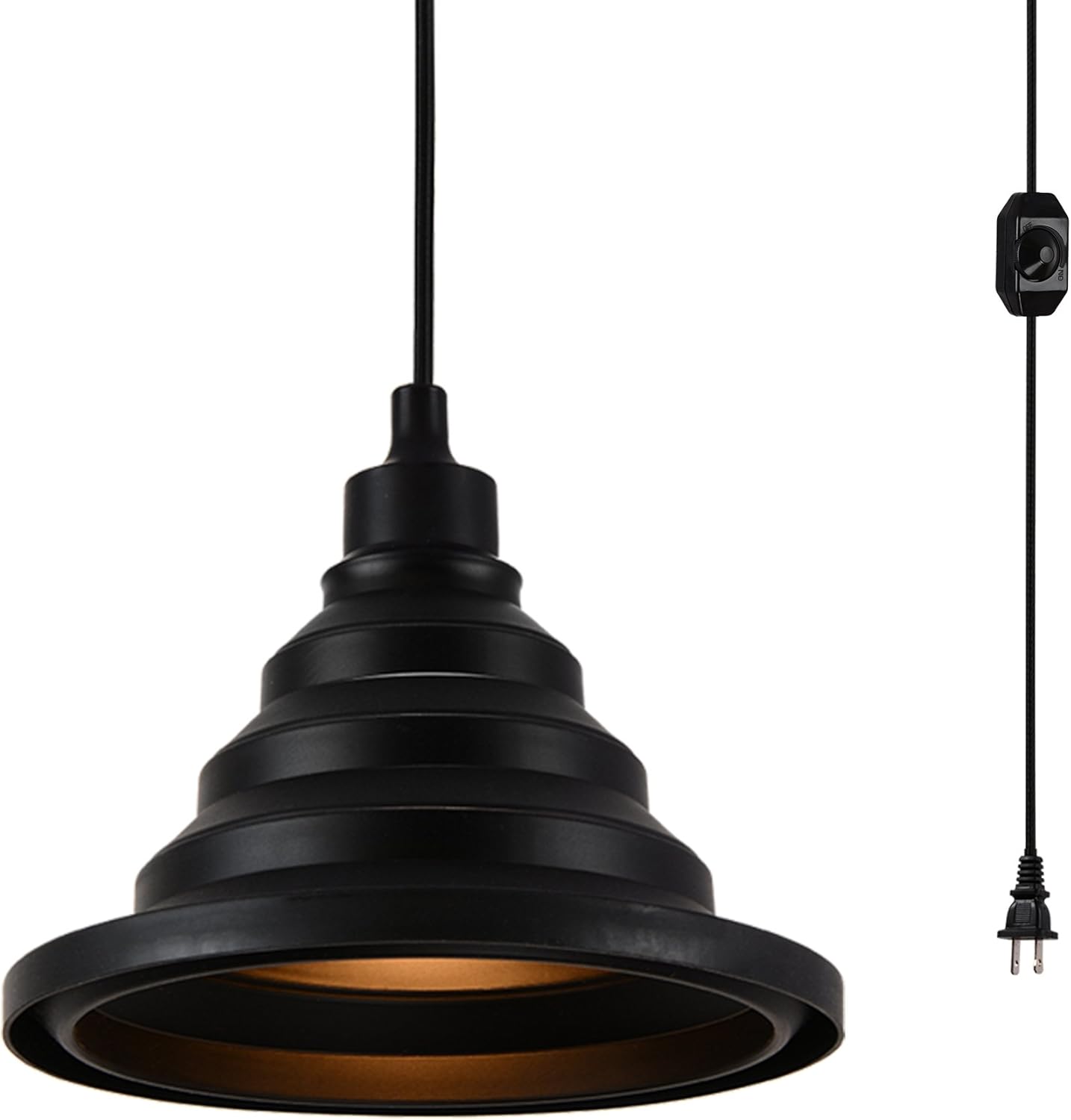 Plug In Ceiling Pendant Lights With Silicone Lampshade 15 Ft