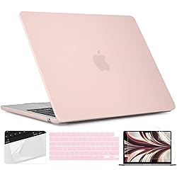 TWOLSKOO for M3 MacBook Air 13.6 Inch Case 2022