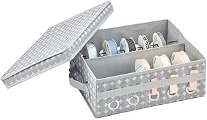mDesign Caja organizadora de cintas de regalo – Caja ...