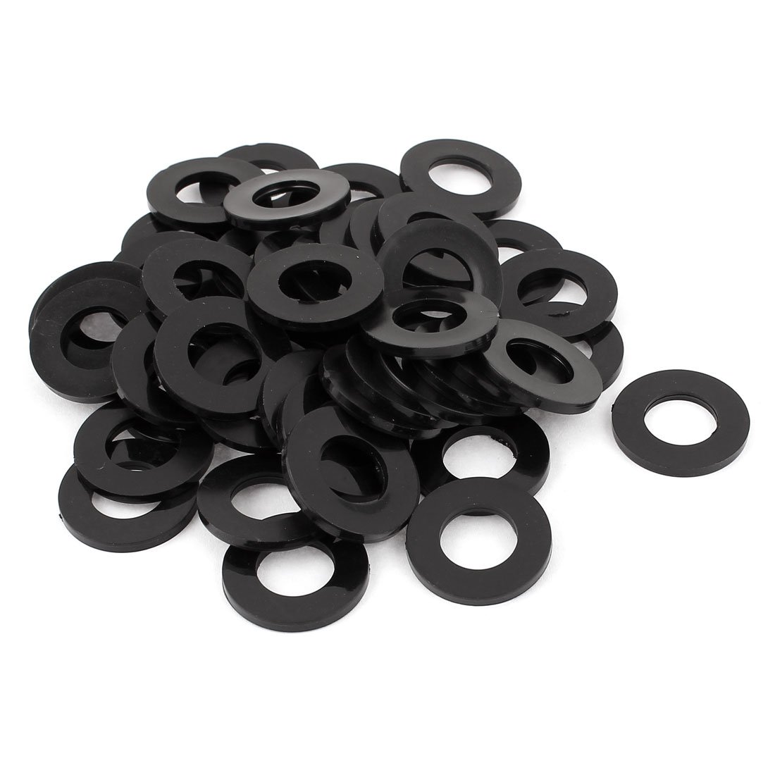 14mm x 27mm x 2.5mm Insulation Nylon Flat Spacer Washer