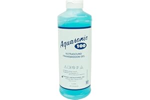 AQUASONIC 100 Aquasonic Ultrasound Gel Blue 1 Liter Bottle 01-34 (1 Each)