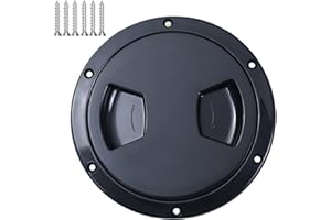 JZLiner Boat 5 Inch Inspection Port Boat Access Seal Kayak Hatch Plus RV Marine Tight Hole Cover Lid
