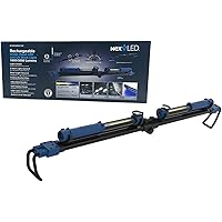 NextLED Heavy Duty Rechargeable Penlight, 3 In 1 Flashlight, Spot/Flood/UV Penlight For Mechanics, Compact Inspection Flashlight, Multifunctional Pocket Work Light, Aluminum, Magnet, Type-C NT-6615